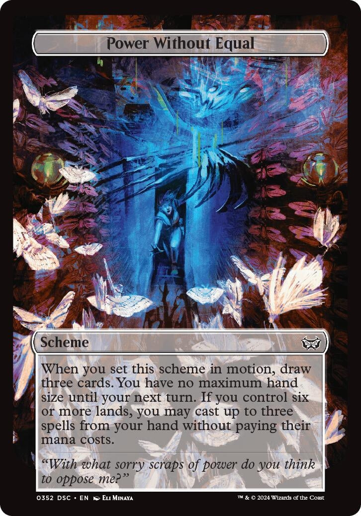 Power Without Equal (Full Art) (352) (Archenemy: Duskmourn)