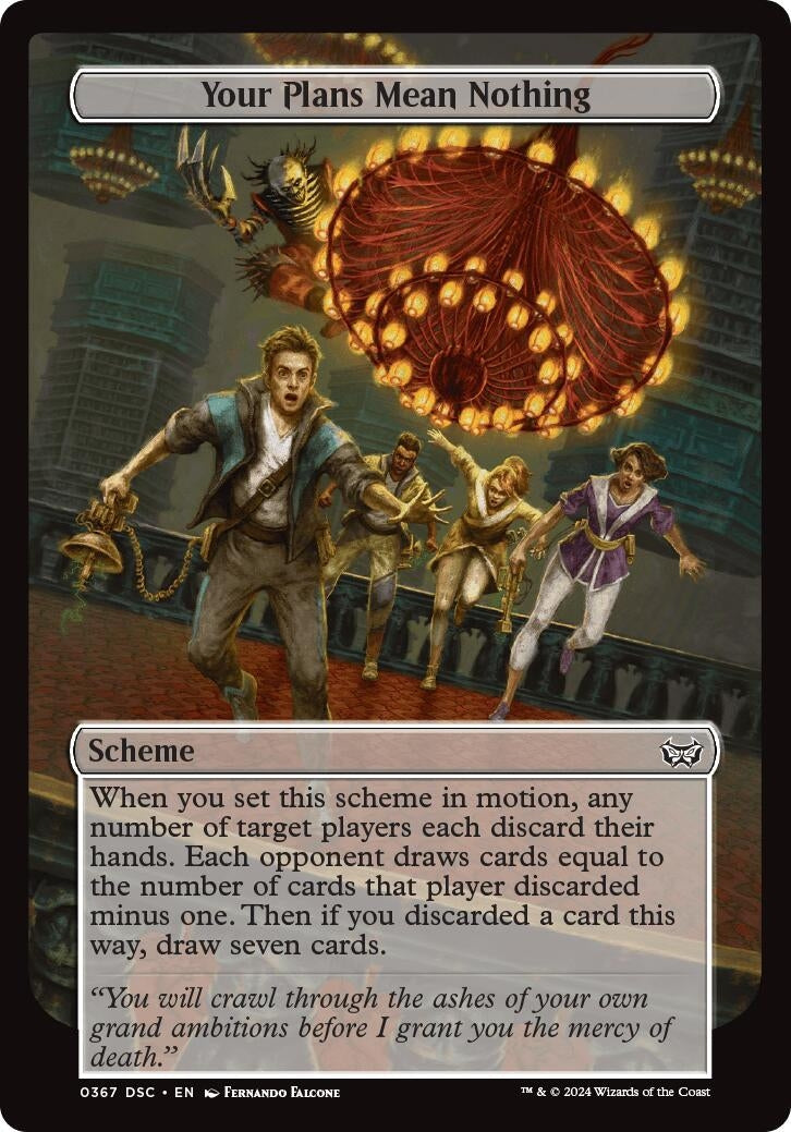 Image for Your Plans Mean Nothing (Full Art) (367) [A:DSC]