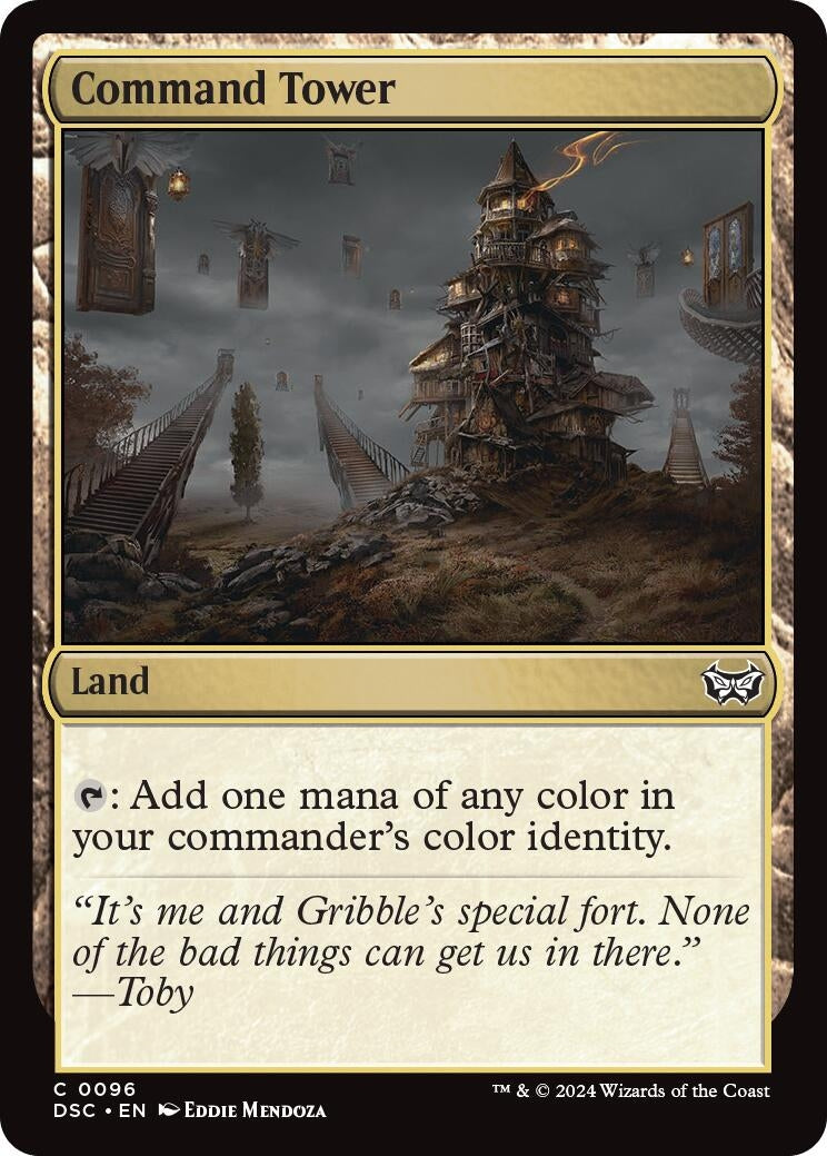 Command Tower (96) (Commander: Duskmourn: House of Horror)