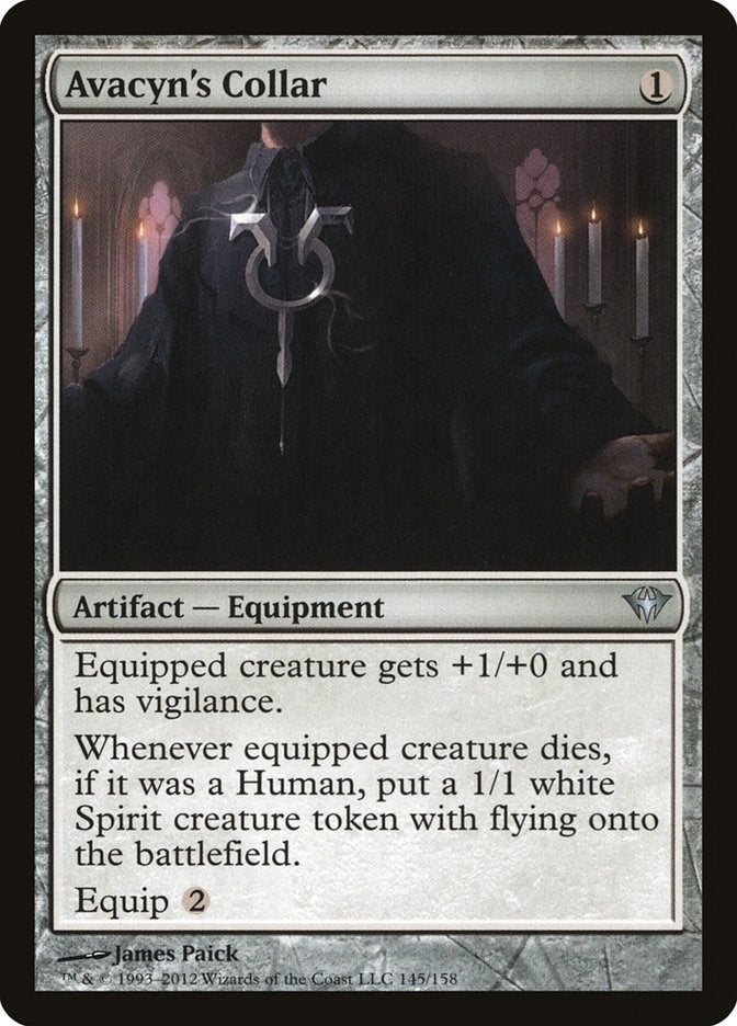 Avacyn's Collar (145) (Dark Ascension)