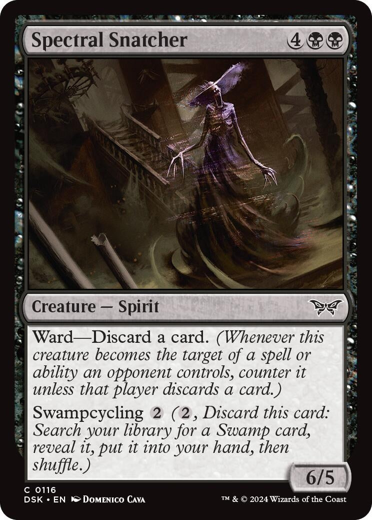 Spectral Snatcher (116) (Duskmourn: House of Horror)