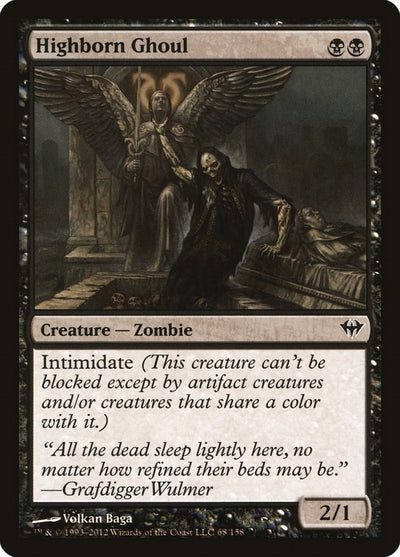 Highborn Ghoul (68) (Dark Ascension)