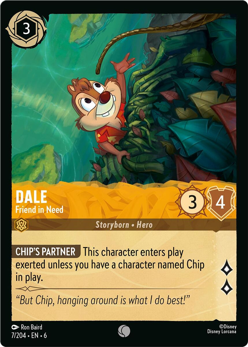 Dale - Friend in Need (7/204) (Azurite Sea)