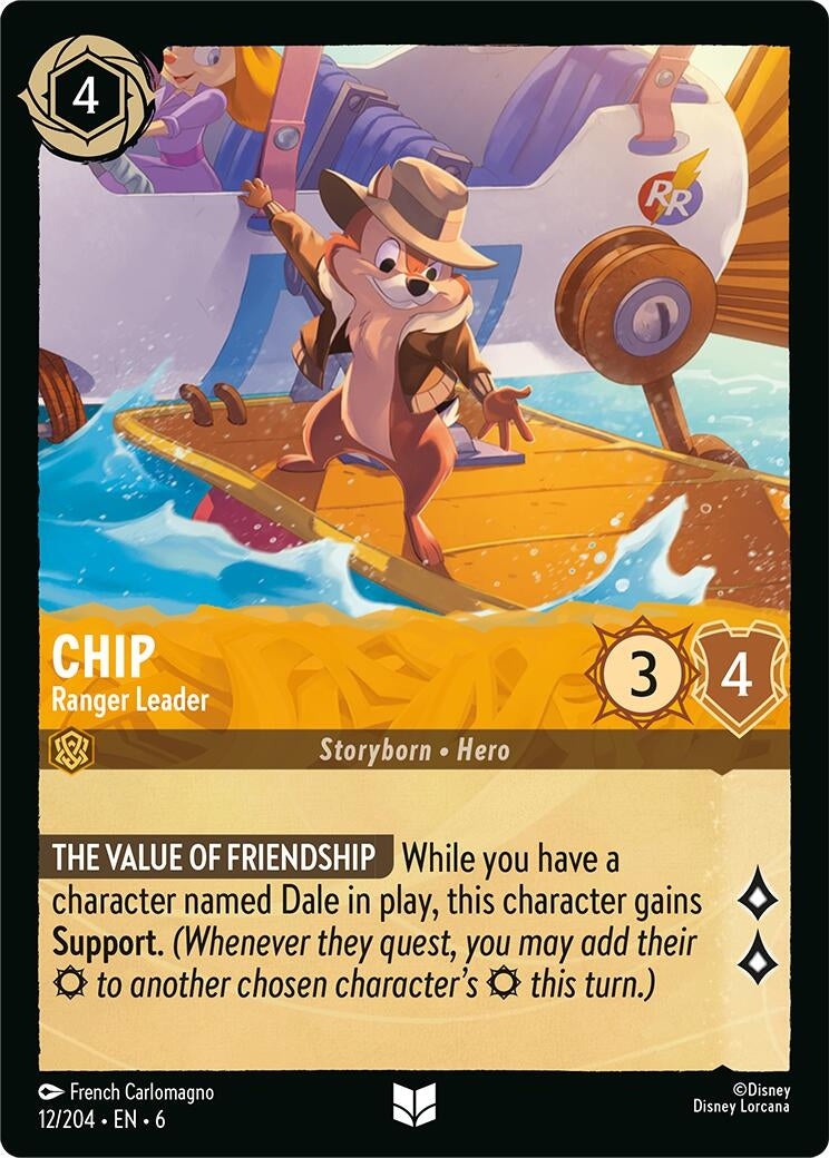 Chip - Ranger Leader (12/204) (Azurite Sea)