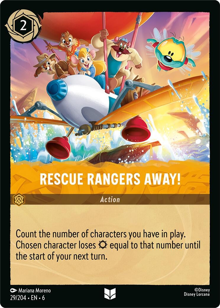 Rescue Rangers Away! (29/204) (Azurite Sea)