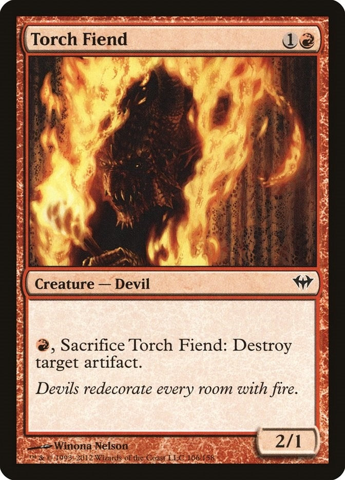 Image for Torch Fiend (106) - Magic: The Gathering