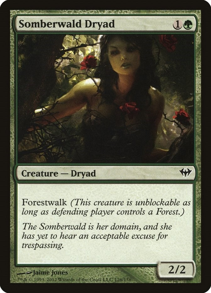 Somberwald Dryad (126) (Dark Ascension)