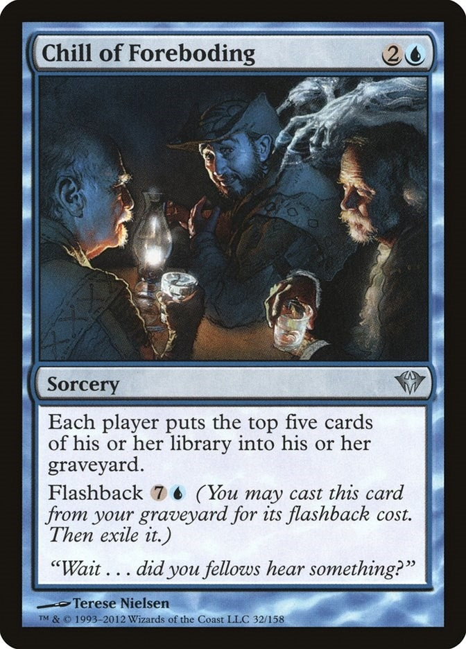 Chill of Foreboding (32) (Dark Ascension)