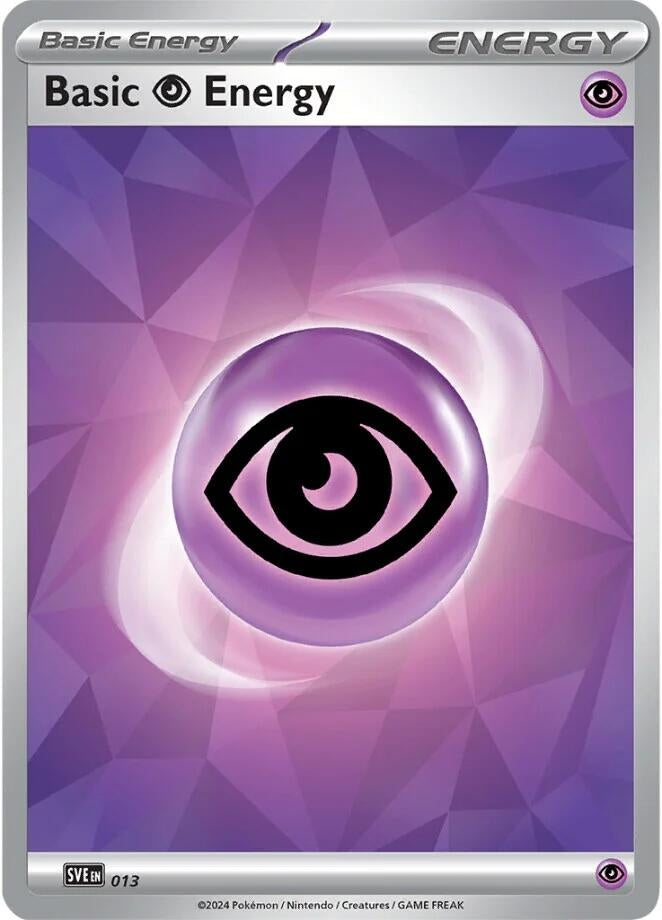Image for Basic Psychic Energy - 013 (013) (SVE: Scarlet & Violet Energies) - Pokemon