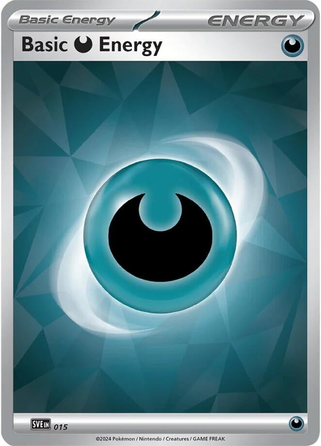 Image for Basic Darkness Energy - 015 (015) (SVE: Scarlet & Violet Energies) - Pokemon