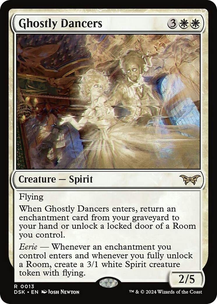 Ghostly Dancers (13) (Duskmourn: House of Horror)