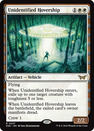 Unidentified Hovership (37) (Duskmourn: House of Horror)