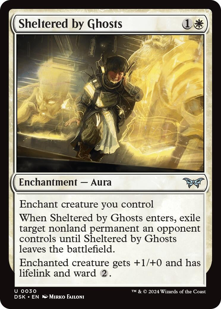 Sheltered by Ghosts (30) (Duskmourn: House of Horror) (DSK)