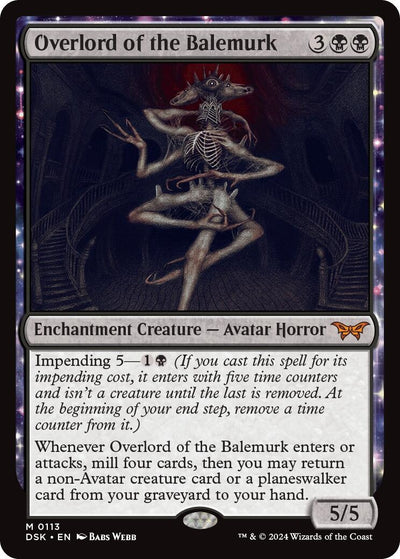 Overlord of the Balemurk (113) (Duskmourn: House of Horror) (DSK)