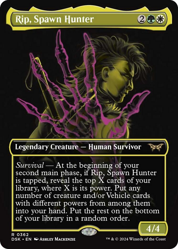 Rip, Spawn Hunter (Showcase) (362) (Duskmourn: House of Horror)