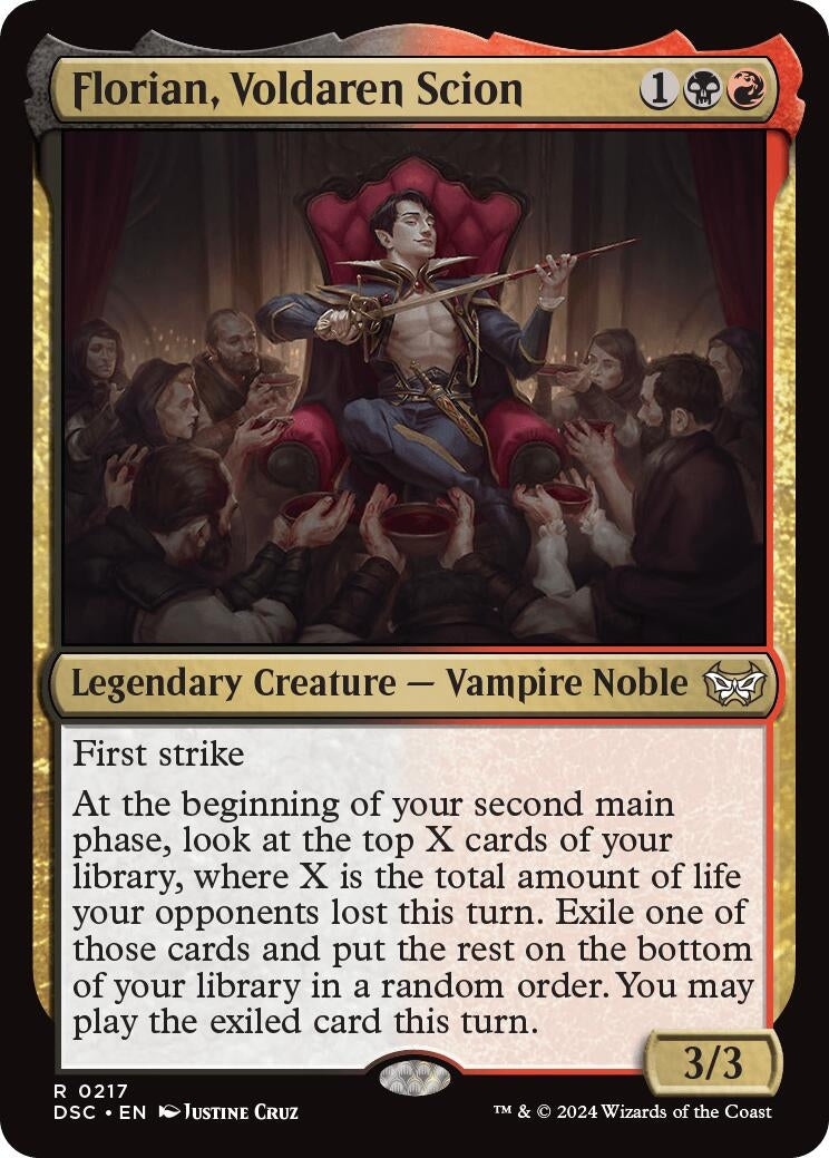 Florian, Voldaren Scion (217) (Commander: Duskmourn: House of Horror)