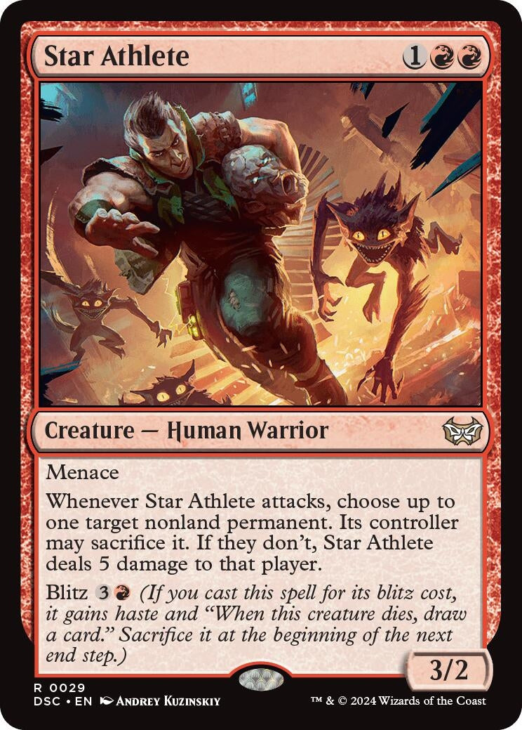 Star Athlete (29) (Commander: Duskmourn: House of Horror)