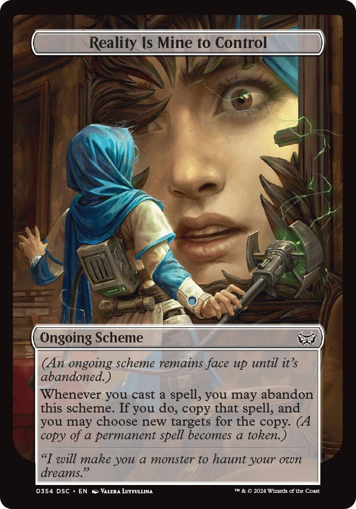 Reality Is Mine to Control (Full Art) (354) (Archenemy: Duskmourn)