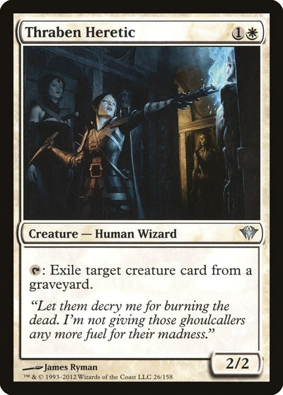 Thraben Heretic (26) (Dark Ascension)