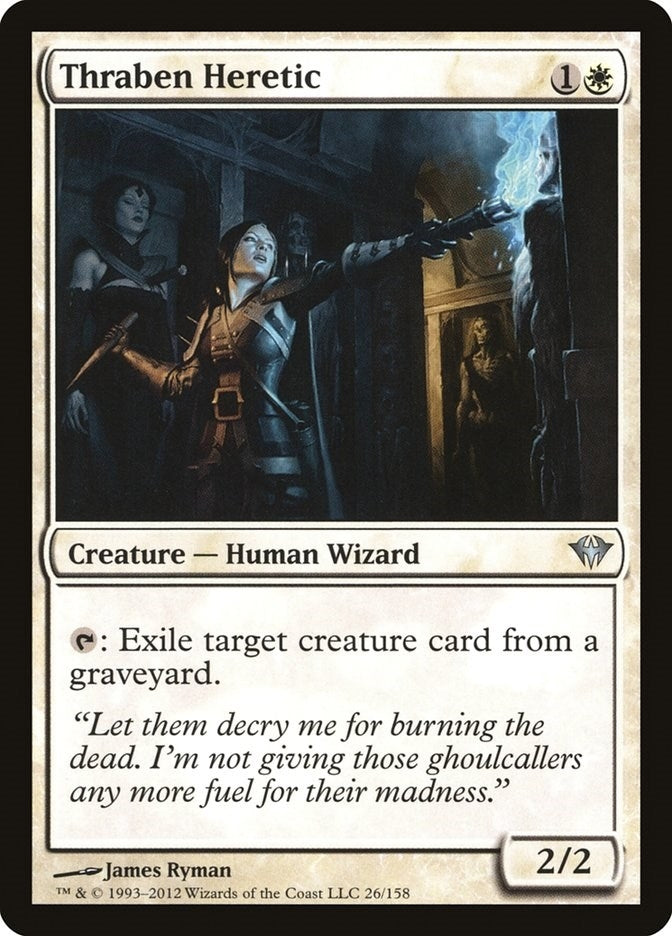 Thraben Heretic (26) (Dark Ascension)