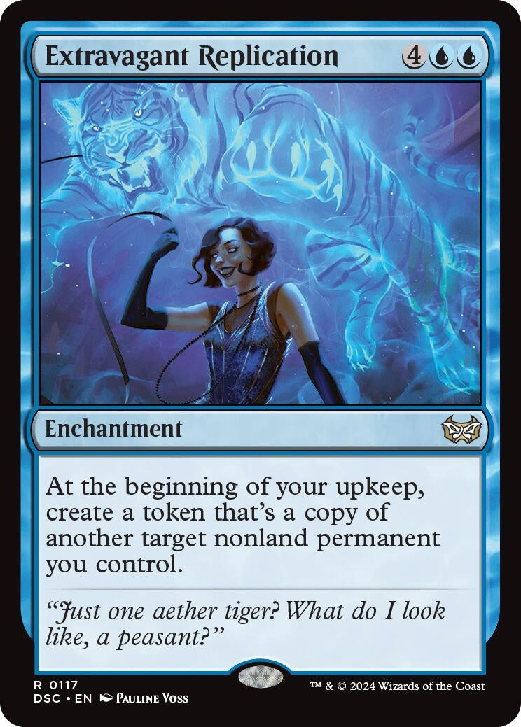 Extravagant Replication (117) (Commander: Duskmourn: House of Horror)
