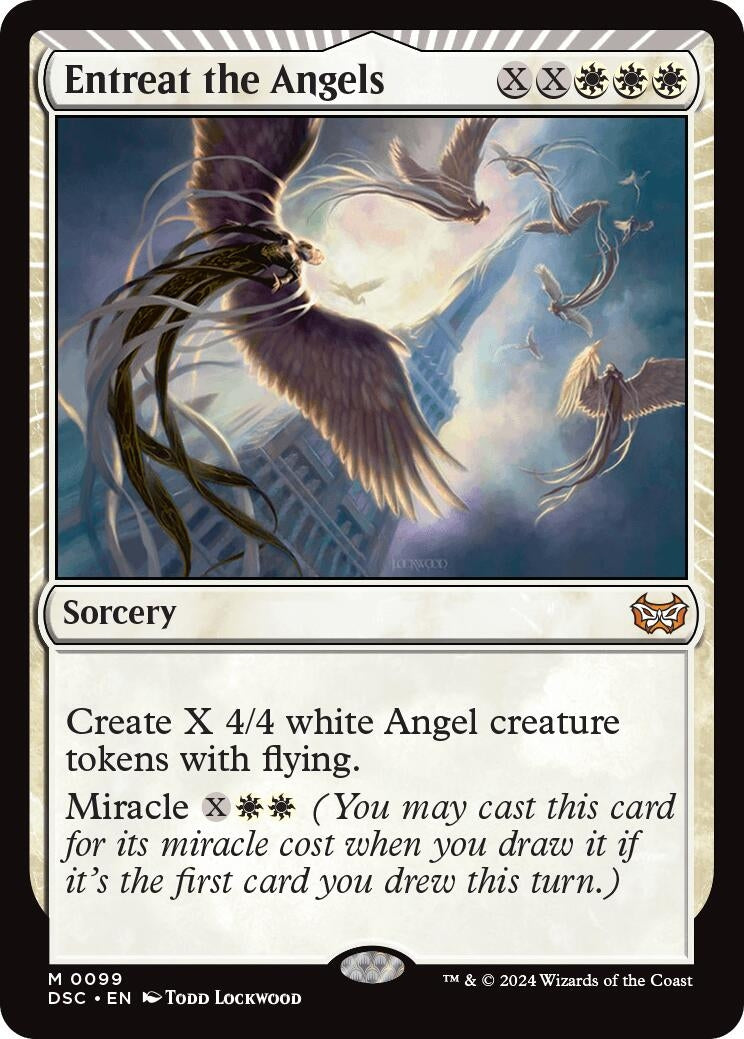 Entreat the Angels (99) (Commander: Duskmourn: House of Horror)