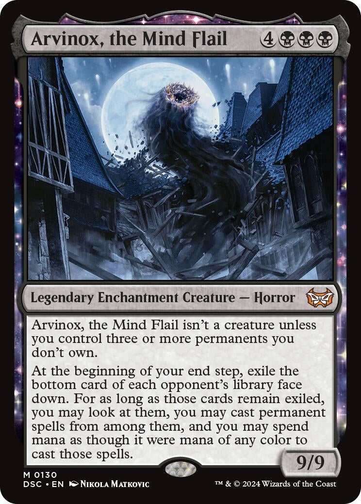 Arvinox, the Mind Flail (130) (Commander: Duskmourn: House of Horror)