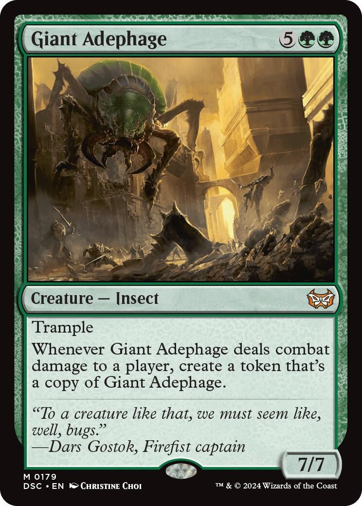 Giant Adephage (179) (Commander: Duskmourn: House of Horror)
