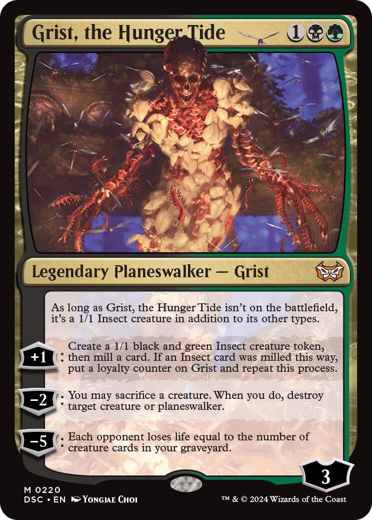 Grist, the Hunger Tide (220) (Commander: Duskmourn: House of Horror)