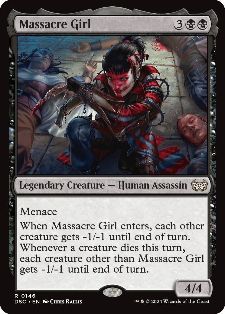 Massacre Girl (146) (Commander: Duskmourn: House of Horror)