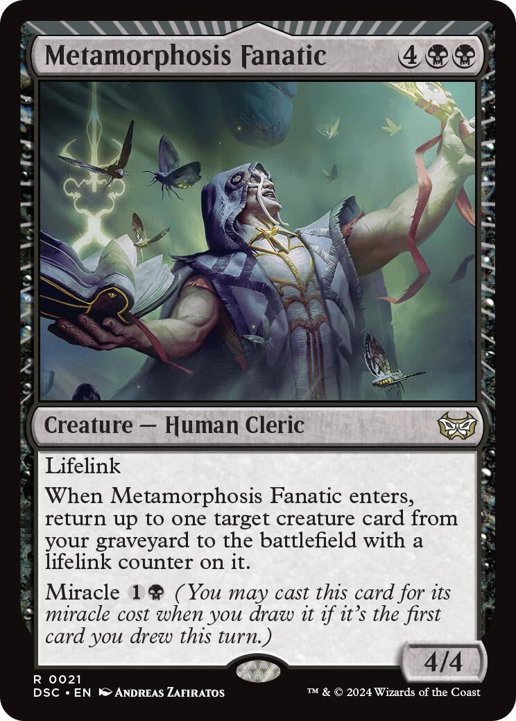 Metamorphosis Fanatic (21) (Commander: Duskmourn: House of Horror)