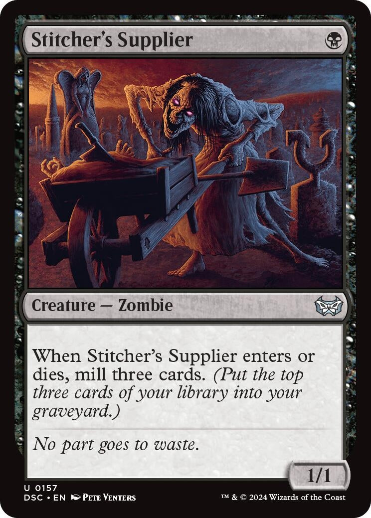 Stitcher's Supplier (157) (Commander: Duskmourn: House of Horror)