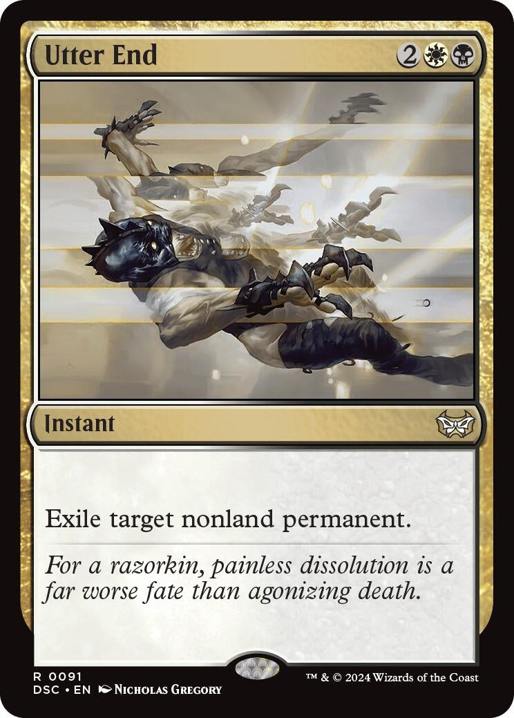 Image for Utter End (91) - Magic: The Gathering