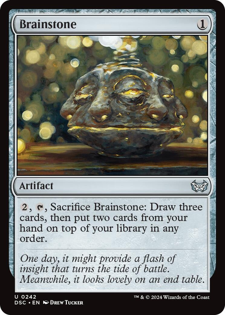 Brainstone (242) (Commander: Duskmourn: House of Horror)