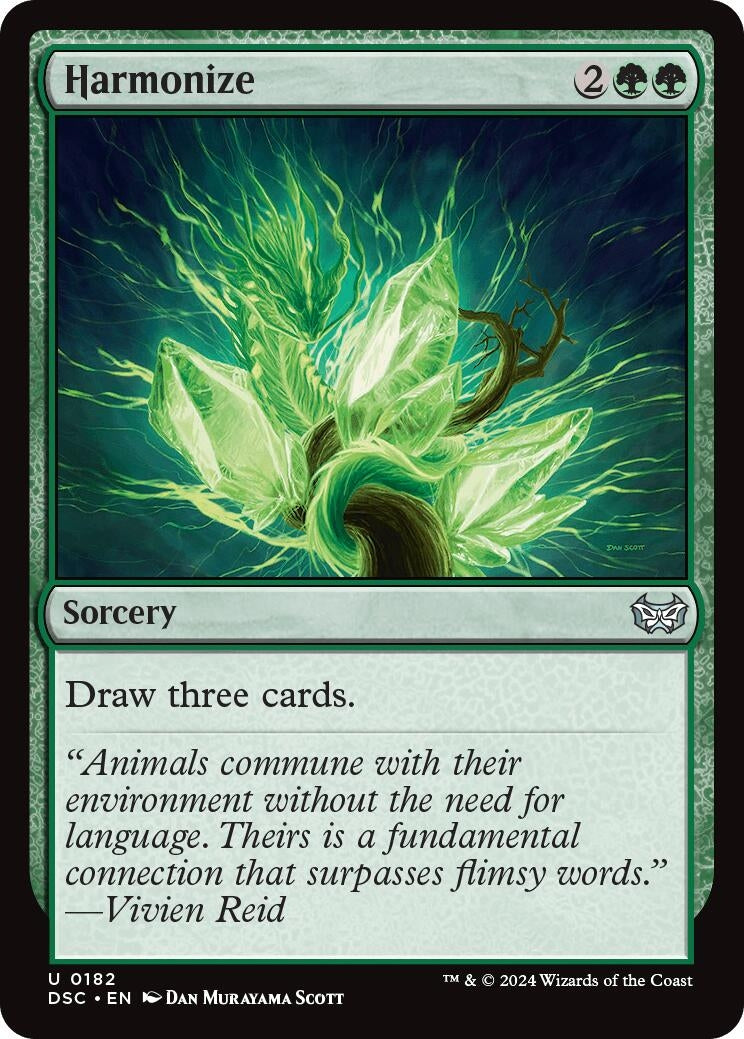 Harmonize (182) (Commander: Duskmourn: House of Horror)