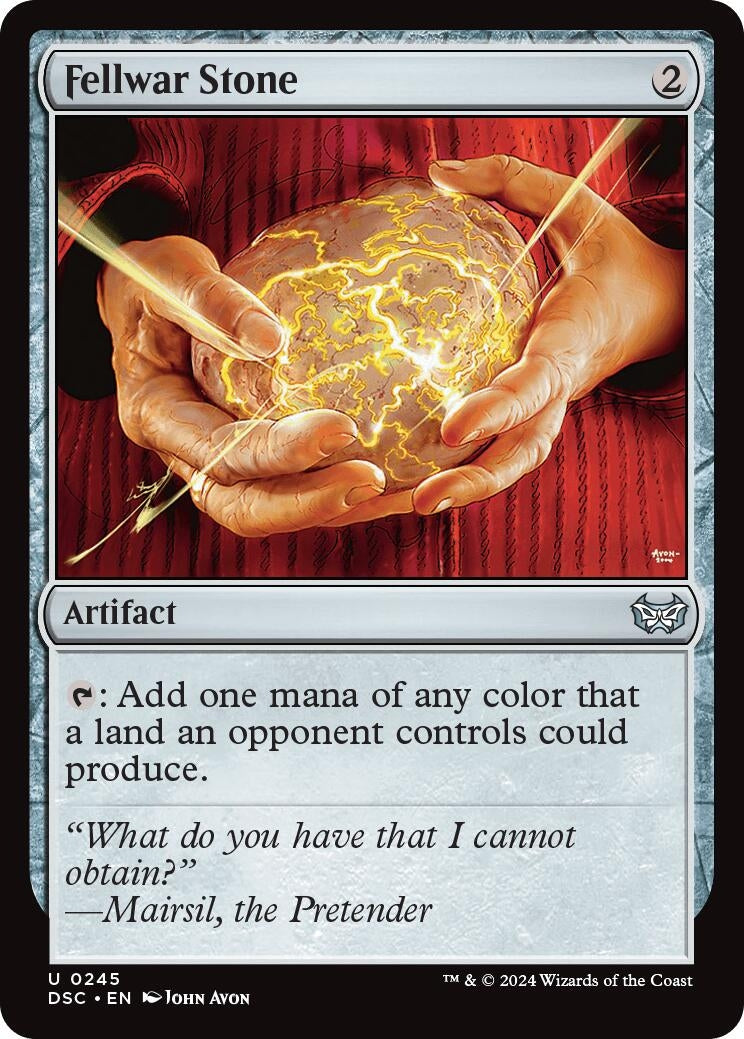 Fellwar Stone (245) (Commander: Duskmourn: House of Horror)