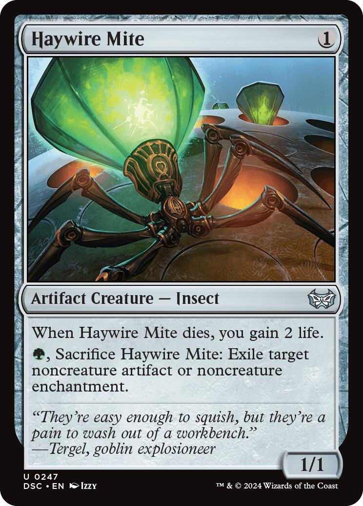 Haywire Mite (247) (Commander: Duskmourn: House of Horror)