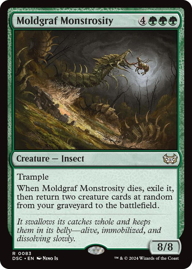 Moldgraf Monstrosity (83) (Commander: Duskmourn: House of Horror)