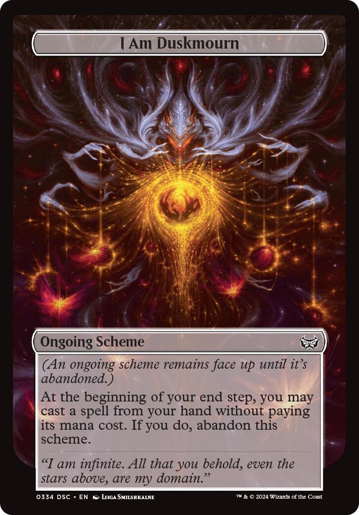 I Am Duskmourn (Full Art) (334) (Archenemy: Duskmourn)