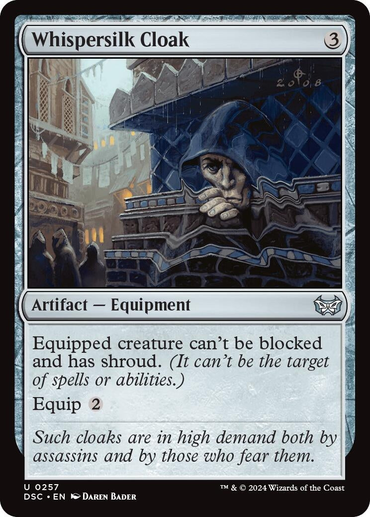Image for Whispersilk Cloak (257) - Magic: The Gathering