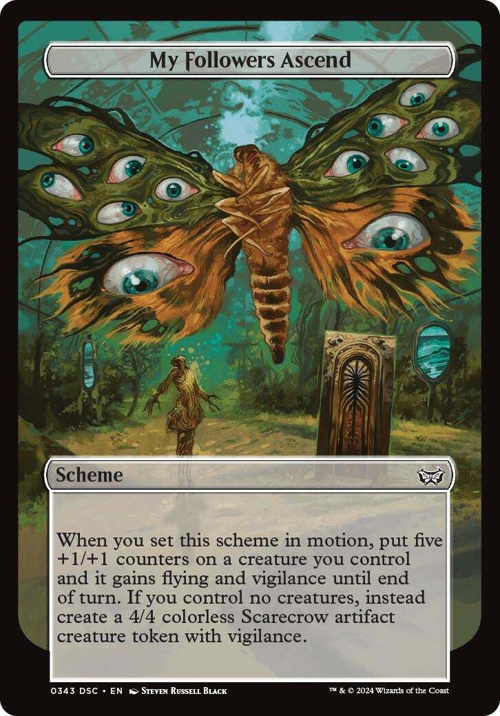 My Followers Ascend (Full Art) (343) (Archenemy: Duskmourn)