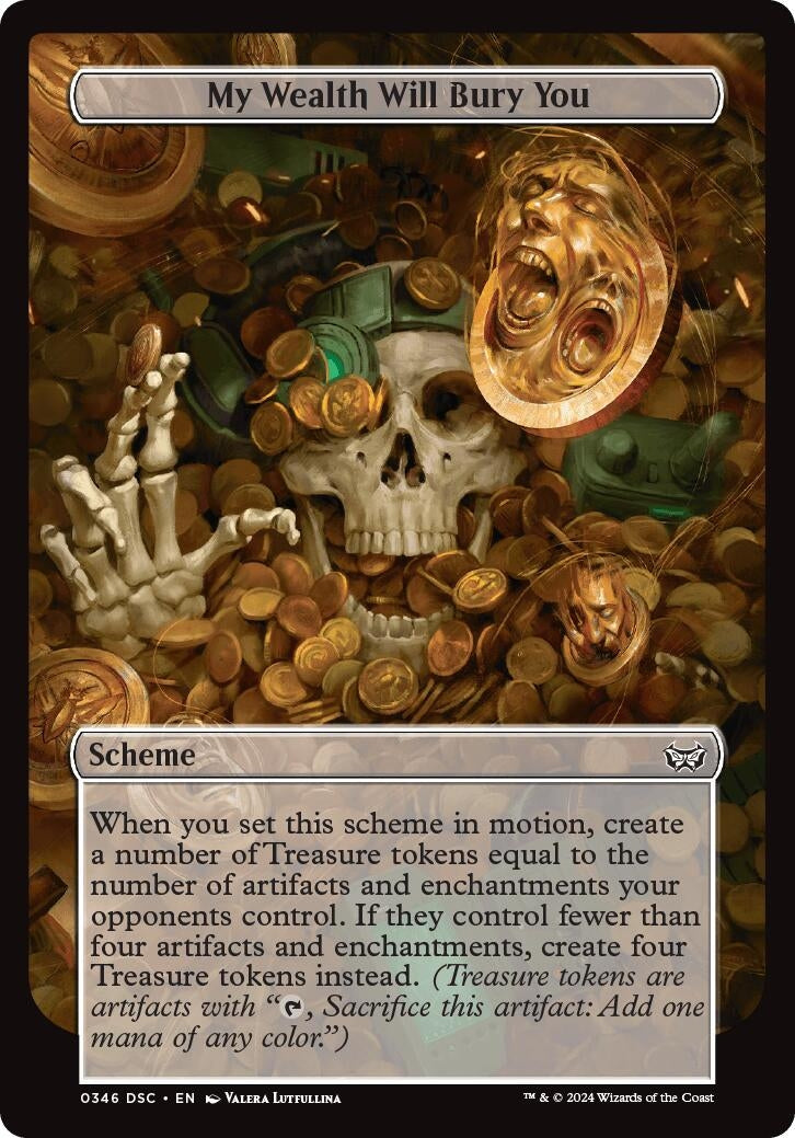 My Wealth Will Bury You (Full Art) (346) (Archenemy: Duskmourn)