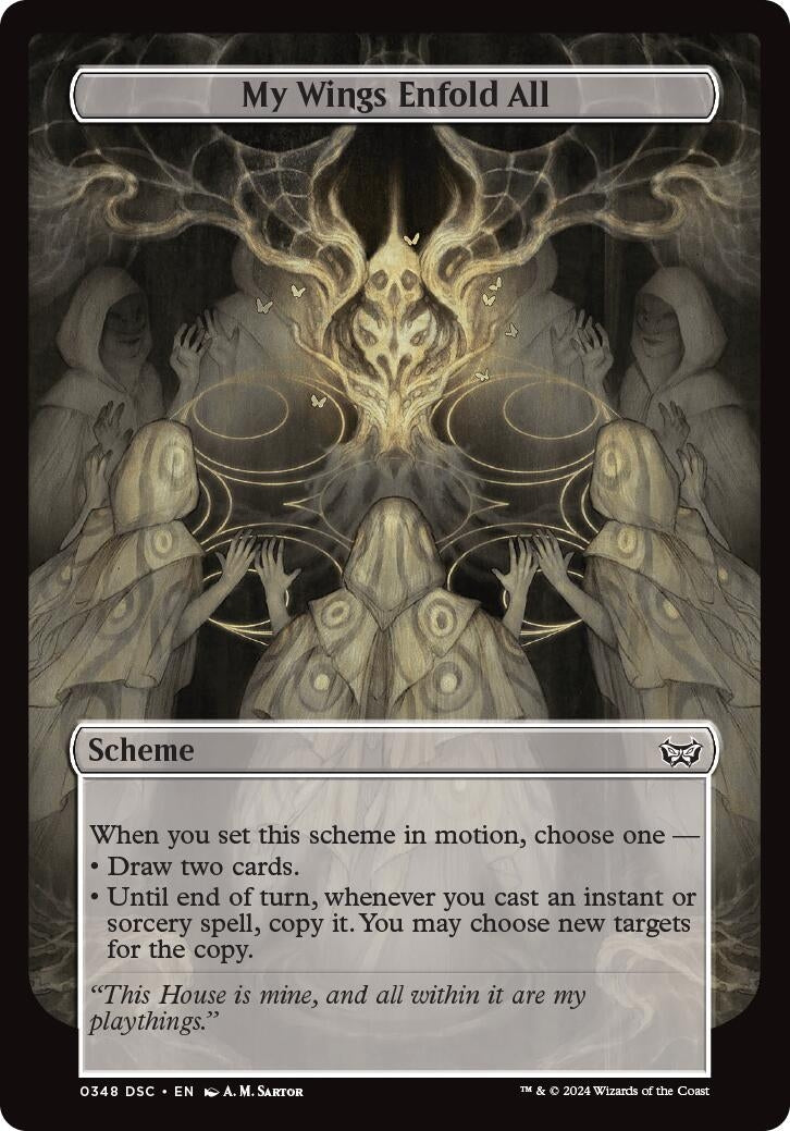 My Wings Enfold All (Full Art) (348) (Archenemy: Duskmourn)