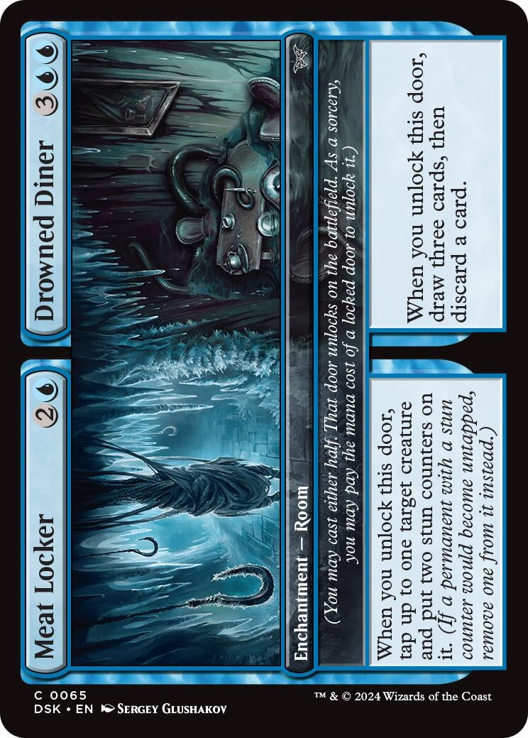 Meat Locker // Drowned Diner (65) (Duskmourn: House of Horror)