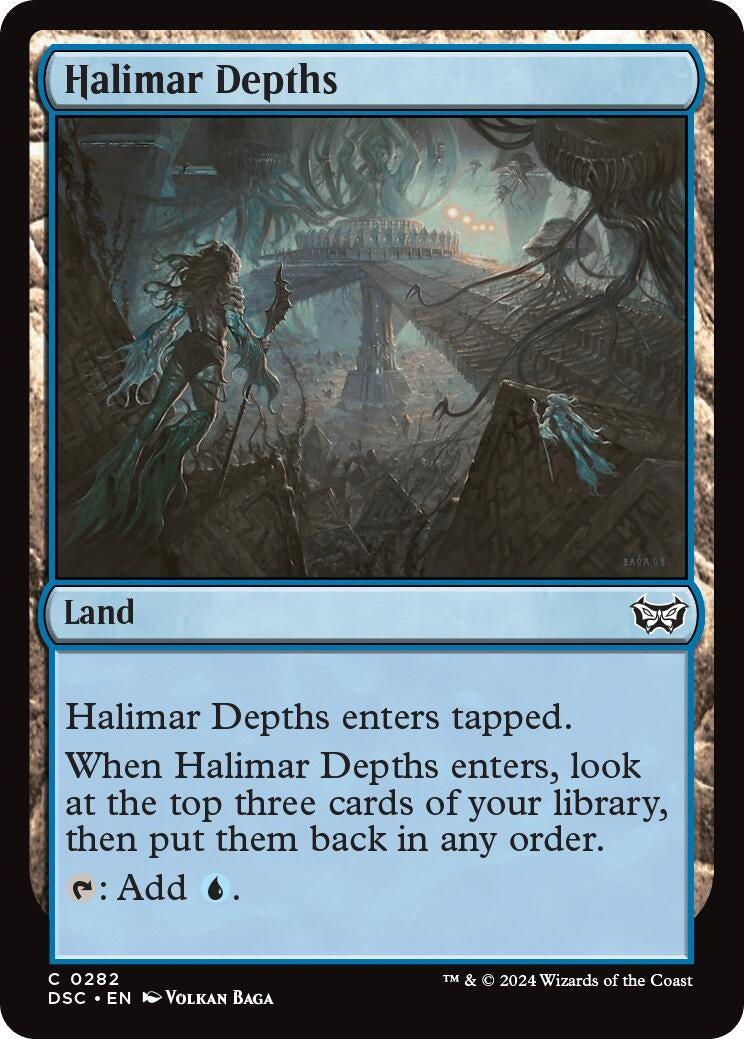 Halimar Depths (282) (Commander: Duskmourn: House of Horror)