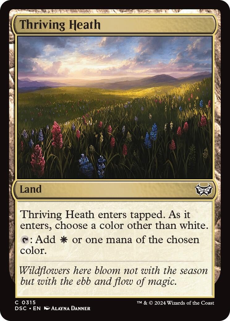 Thriving Heath (315) (Commander: Duskmourn: House of Horror)