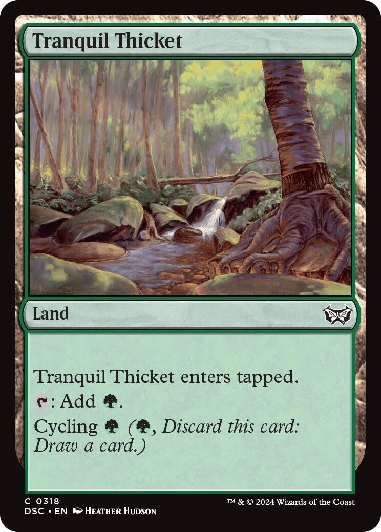 Tranquil Thicket (318) (Commander: Duskmourn: House of Horror)