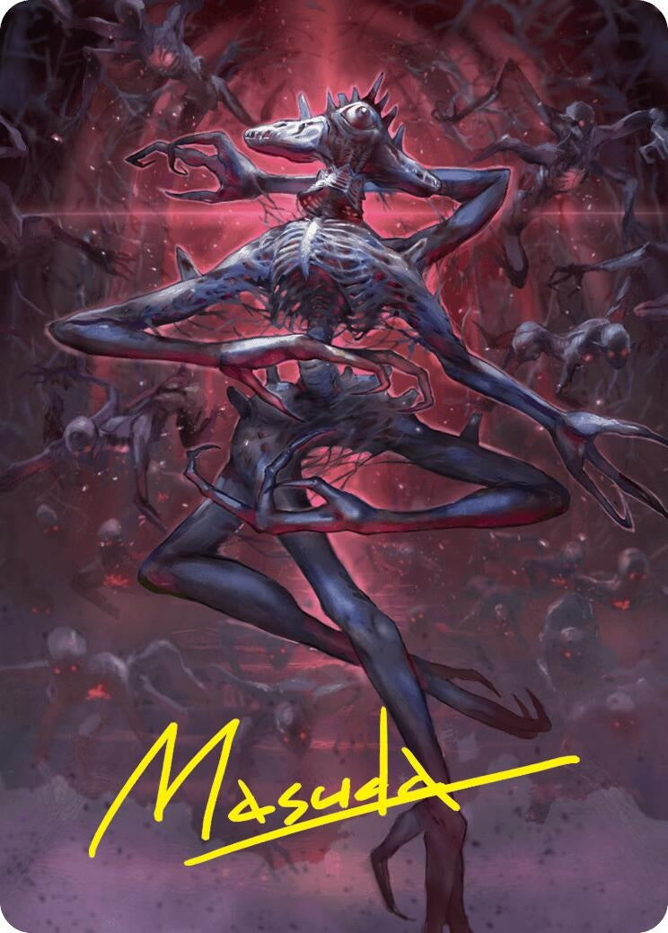 Overlord of the Balemurk Art Card (Gold-Stamped Signature) (47) (Art Series: Duskmourn: House of Horror)