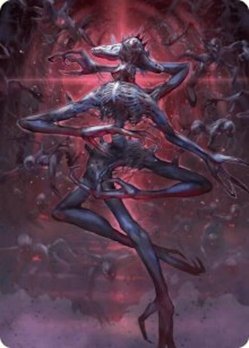 Overlord of the Balemurk Art Card (47) (Art Series: Duskmourn: House of Horror)