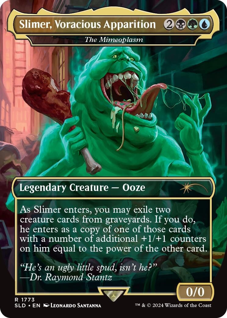 Slimer, Voracious Apparition - The Mimeoplasm (1773) (Secret Lair Drop Series)